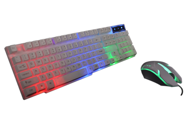 BST-801A membrane gaming keyboard and mouse combo