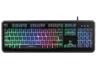 BST-821 Fake Mechanical Backlit Keyboard